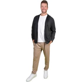 90 Degree Men's Soft Full Zip Hoodie