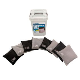 Triumph Black/Grey 8Pk Bean Bags