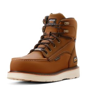 Ariat Men's Rebar Wedge Moc Toe 6" Waterproof Composite Toe Work Boot