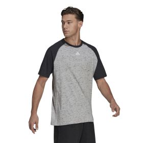 adidas Men's Color Block Raglan Tee