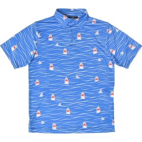Aeroline Boy's Short Sleeve Print Polo