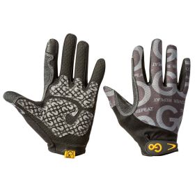 Go Fit Men's Pro Trainer Full Finger Gloves