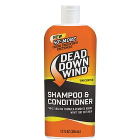 Dead Down Wind Shampoo & Conditioner 12 oz bottle Odor Eliminator