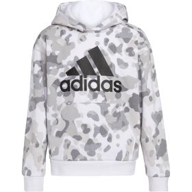 adidas Boys' Core Camo Hooded Pullover