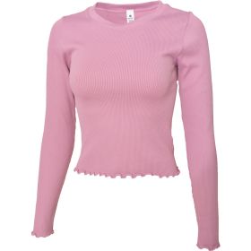 90 Degree Women's Long Sleeve Crop Tee