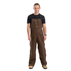 Berne Men's Heartland Insulated Washed Duck Bib Overall-Big