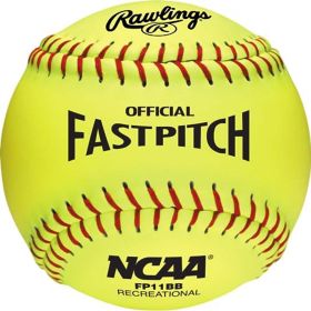 Rawlings 6pk 11" 12u Recreational Fastpitch Softballs