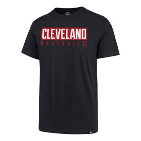 47 Brand Cleveland Guardians Fall Navy Dub Major Super Rival Tee Men