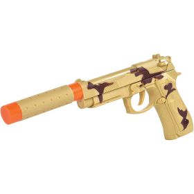 Maxx Action COMMANDO SERIES TOY 9mm PISTOL WITH SILENCER
