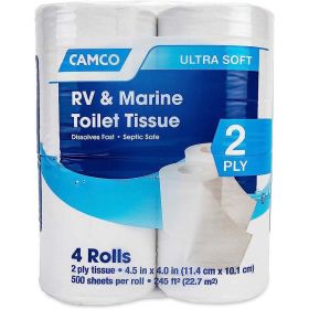 Camco 2 Ply RV and Marine Toilet Tissue