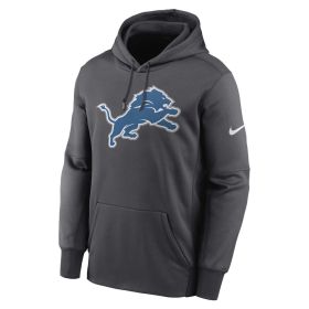 Nike Detroit Lions Gray Therma Hoodie