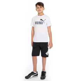 Puma Boys' Short Sleeve Logo Tee