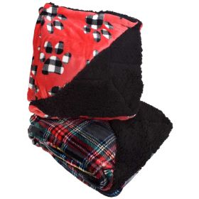 Canyon Creek Sherpa Lined Blanket