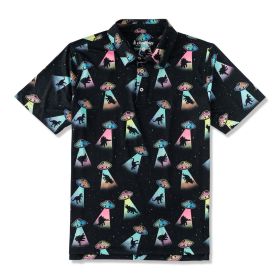 Chubbies Men's Beam Me Up (Performance Polo )