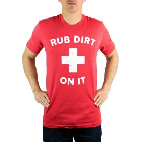 Baseballism Men's Rub Dirt On It Tee