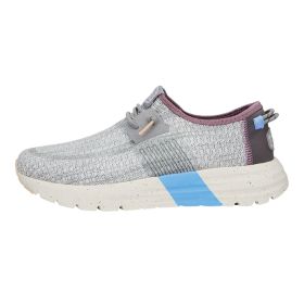 HeyDude Women's Sirocco Sport Stripe Grey
