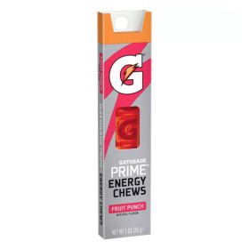 Gatorade Fuit Punch Prime Chews