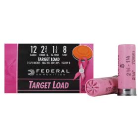 Federal 12 Gauge Aware Pink #8 Softshells