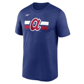 Nike Atlanta Braves Rewind Retro Stripe Tee