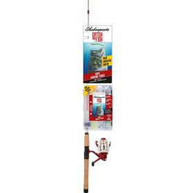 Shakespeare Catch More Fish Bass 2 Piece Spinning Combo