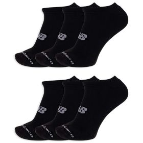 New Balance 6 Pack Cushioned No Show Socks