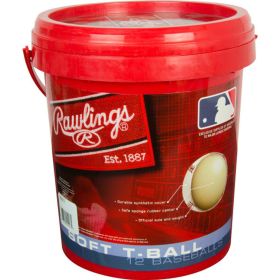 Rawlings 1 Dozen TeeBalls with Bucket