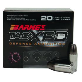 Barnes TAC-XPD 9mm+P