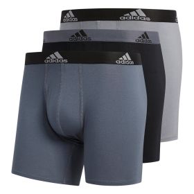 adidas M STR COTTON 3PK BOXER BRIEF