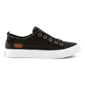 Blowfish Women's Black Smoked Canvas Sneakers