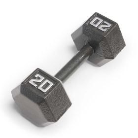 Marcy 20lb Cast iron Hex Du,bbell