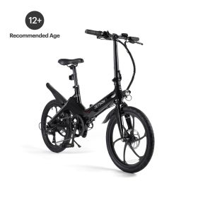Jetson J8 20" Electric Bike, Black
