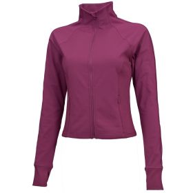 90 Degree Women's Cropped Zip-up Yoga Jacket
