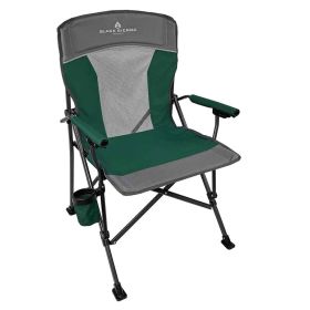 Black Sierra Alpha Ventback Hardarm Chair