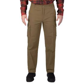 Smiths Workwear Men's Fleece Lined Canvas Cargo Pants