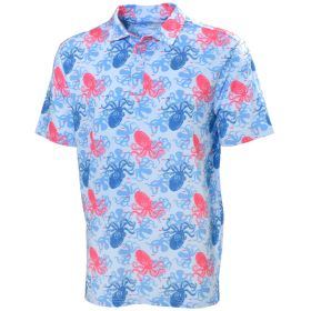 Aeroline Men's Octopus Print Polo