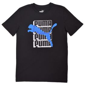 Puma Boys' Short Sleeve Big Logo Tee