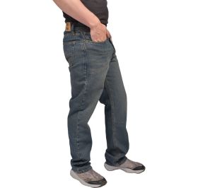 Full Blue Men's Athlete Fit Jean