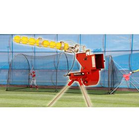 Heater Sports Sandlot Pitching Machine & Batting Cage Combo
