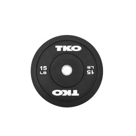 TKO 15lb Bumper Plate
