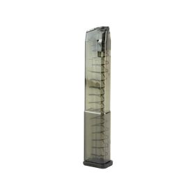 Elite Tactical Elite Tactical 9mm 32rd for Glock 17/19/26 Carbon Smoke Magazine